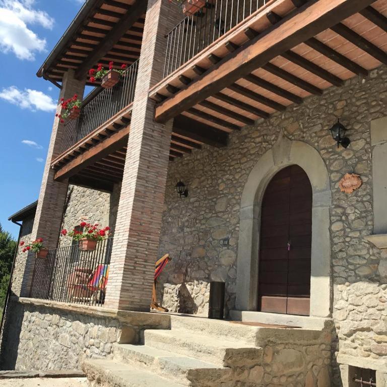 הוילה Pieve Fosciana Il Pianetto מראה חיצוני תמונה